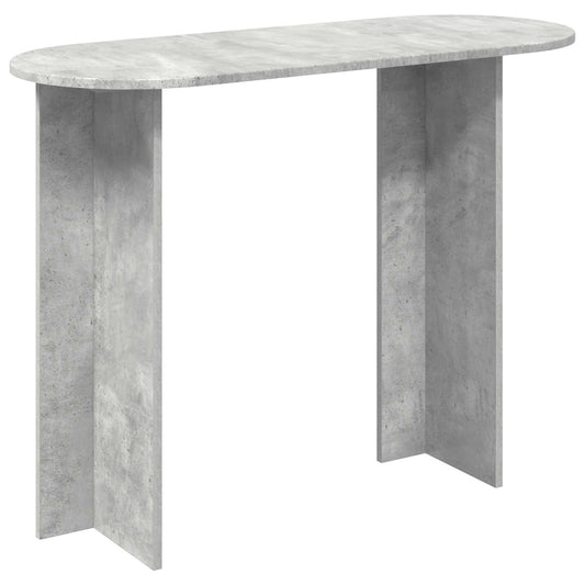 Console Table Concrete Grey 100 x 39.5 x 75 cm Engineered Wood