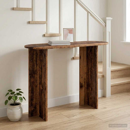 Console Table Old Wood 100 x 39.5 x 75 cm Engineered Wood