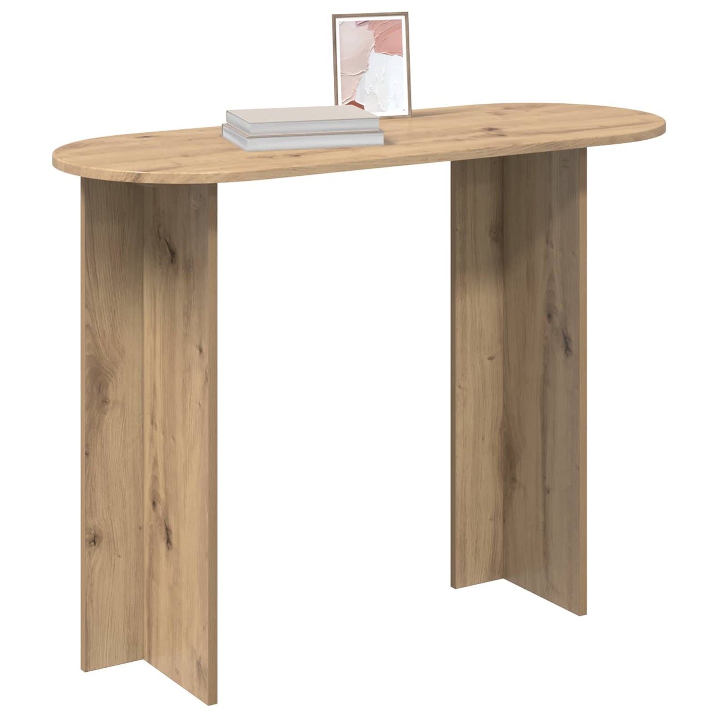 Console Table Artisan Oak 100 x 39.5 x 75 cm Engineered Wood