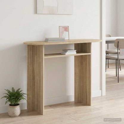 Console Table Sonoma Oak 100 x 39.5 x 75 cm Engineered Wood