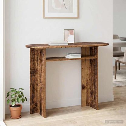 Console Table Old Wood 100 x 39.5 x 75 cm Engineered Wood