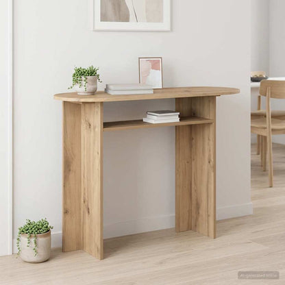 Console Table Artisan Oak 100 x 39.5 x 75 cm Engineered Wood