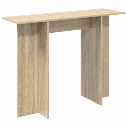 Console Table Sonoma Oak 100 x 30 x 75 cm Engineered Wood