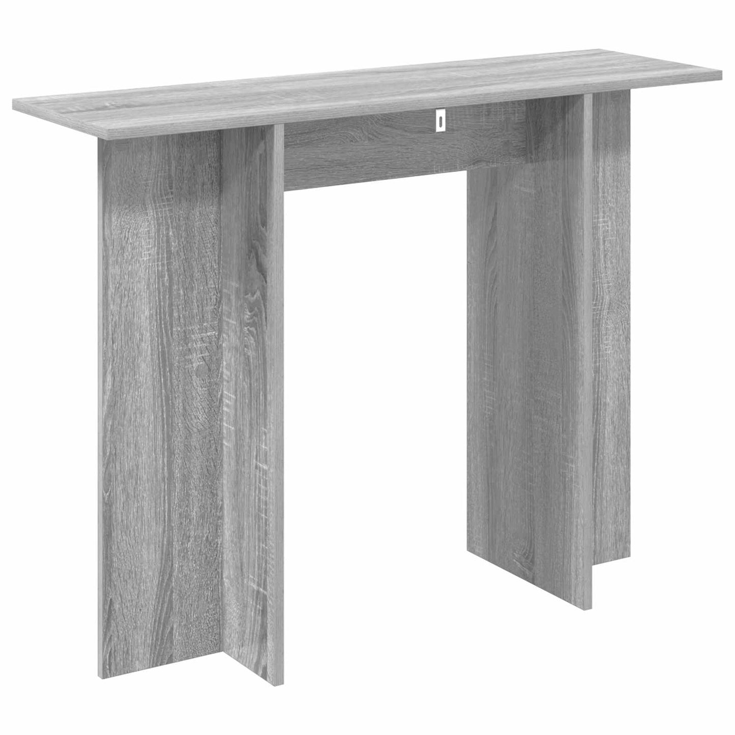 Console Table Grey Sonoma 100 x 30 x 75 cm Engineered Wood