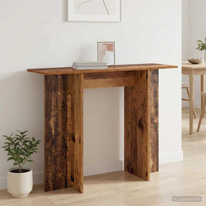 Console Table Old Wood 100 x 30 x 75 cm Engineered Wood