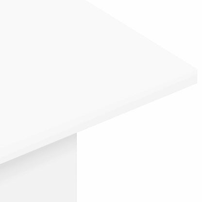 Console Table White 100 x 30 x 75 cm Engineered Wood