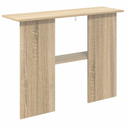 Console Table Sonoma Oak 100 x 30 x 75 cm Engineered Wood