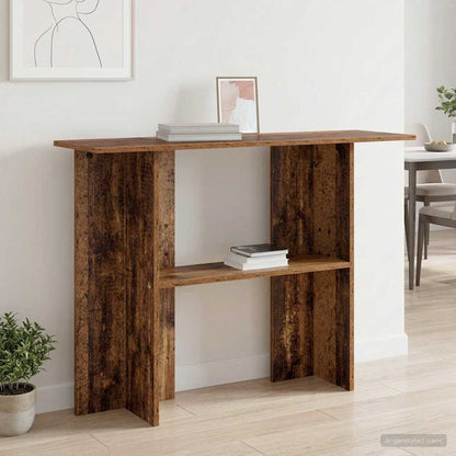 Console Table Old Wood 100 x 30 x 75 cm Engineered Wood