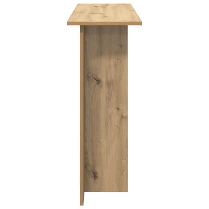 Console Table Artisan Oak 100 x 30 x 75 cm Engineered Wood