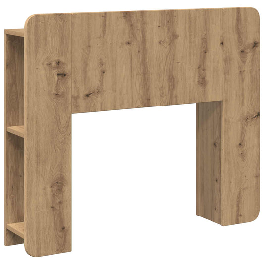 Headboard Cabinet Artisan Oak 100 cm Engineered Wood