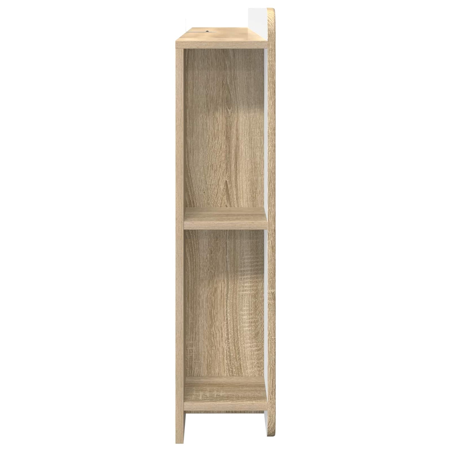 Headboard Cabinet with Storage Sonoma Engineered Wood