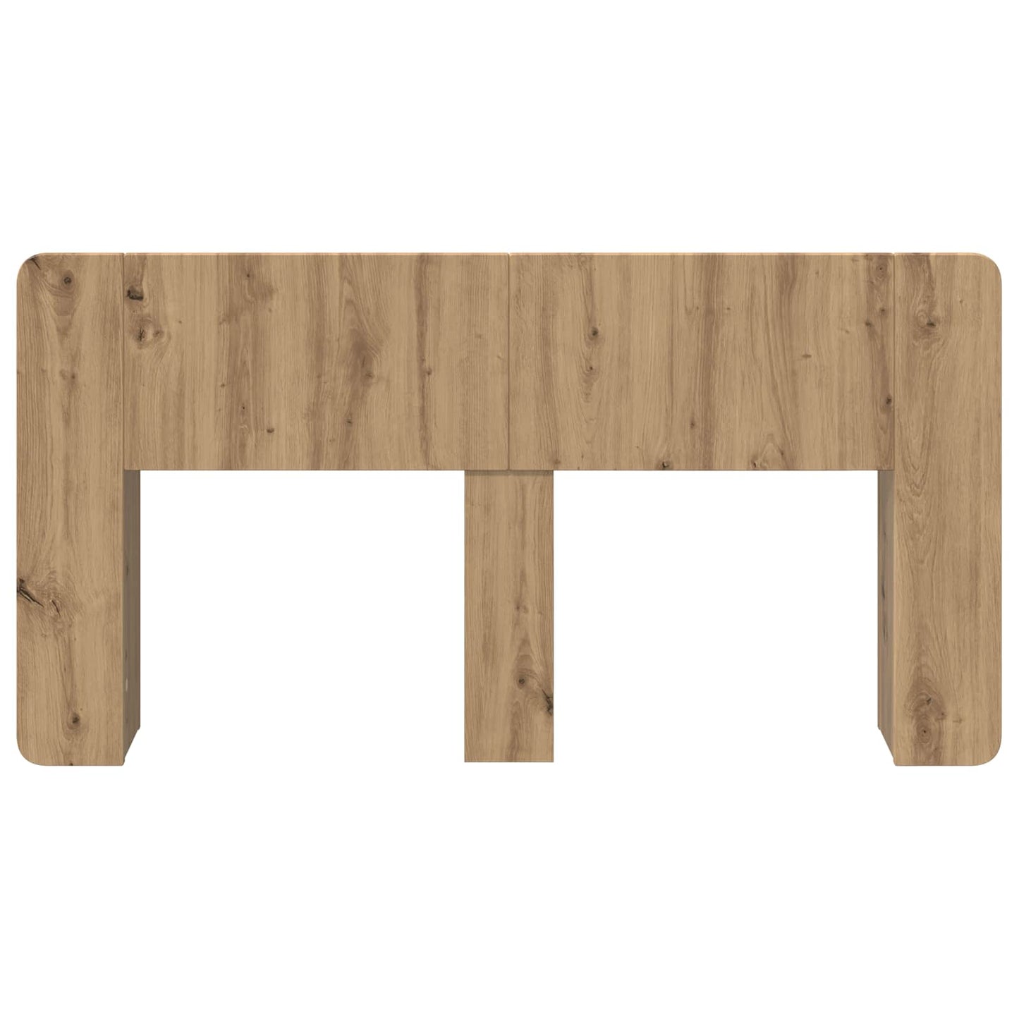 Headboard Cabinet with Storage Artisan Oak Engineered Wood