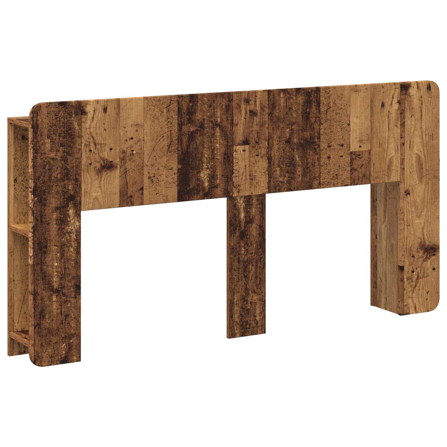 Headboard Cabinet with Storage Old Wood Engineered Wood