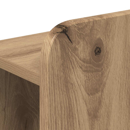 Headboard Cabinet Artisan Oak 180 cm Engineered Wood