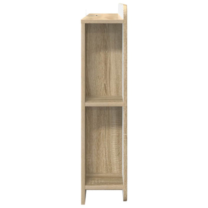 Headboard Cabinet with Storage Sonoma Oak Engineered Wood