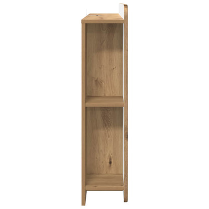 Headboard Cabinet with Storage Artisan Oak Engineered Wood
