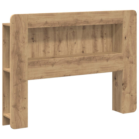 Headboard Cabinet Artisan Oak 100 cm Engineered Wood