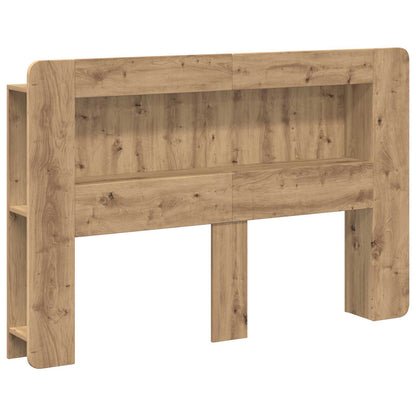 Headboard Cabinet with Storage Artisan Oak Engineered Wood