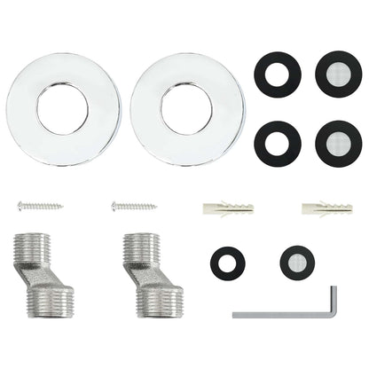 Thermostatic Shower System Set Chrome SS201