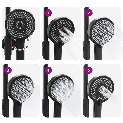 Thermostatic Shower System Set SS201