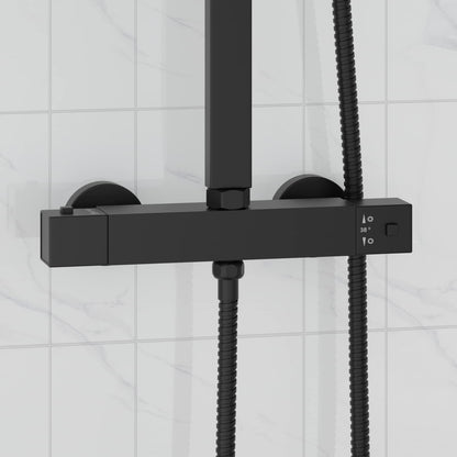 Thermostatic Shower Mixer Stainless Steel 201 25.5 x 7 x 6 cm