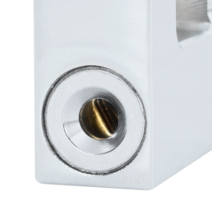 Padlock 6 pcs Silver Steel