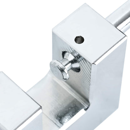 Padlock 12 pcs Silver Steel