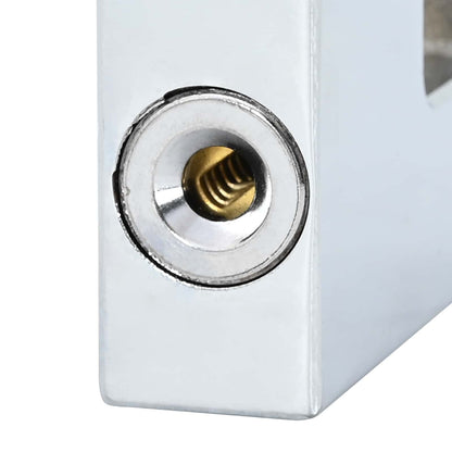 Padlock 2 pcs Silver Steel