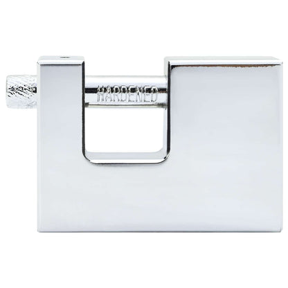 Padlock 2 pcs Silver Steel
