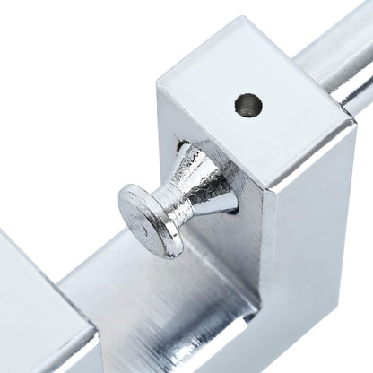 Padlock 12 pcs Silver Steel