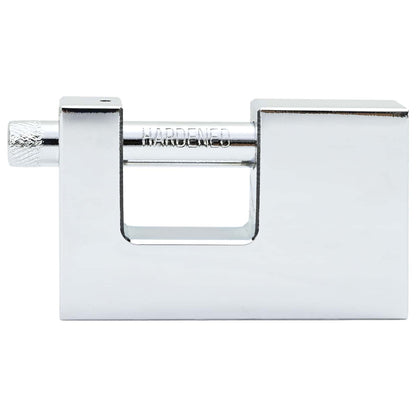 Padlock 2 pcs Silver Steel