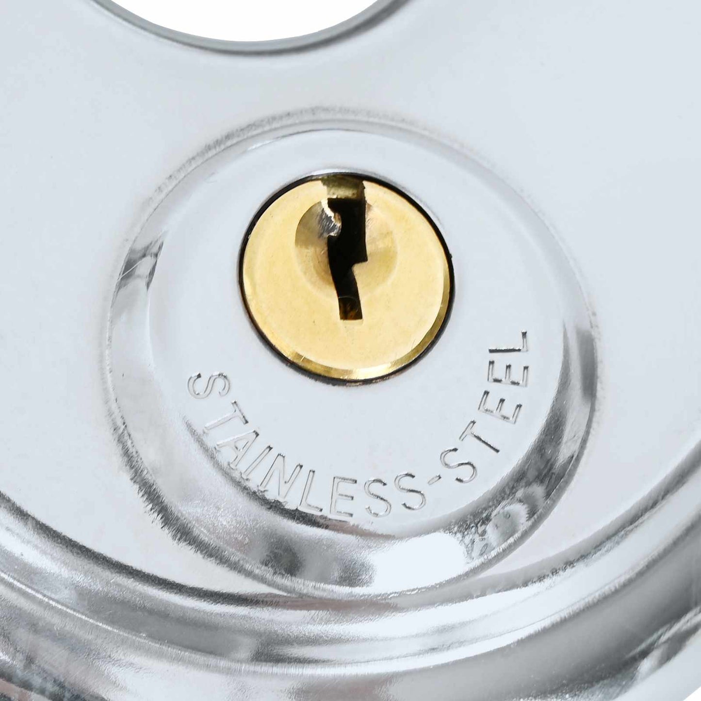 Discus Locks with Keys 6 pcs Silver 8 x 2.8 x 8 cm