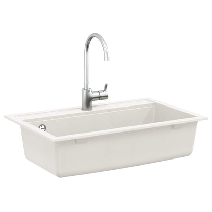 Sink White 795 x 505 mm Granite
