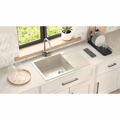 Sink Beige 780 x 500 mm 80% Quartz and 20% Resin