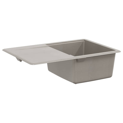 Sink Grey 670 x 460 mm 80% Quartz and 20% Resin