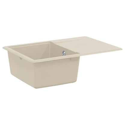 Sink Beige 670 x 460 mm 80% Quartz and 20% Resin