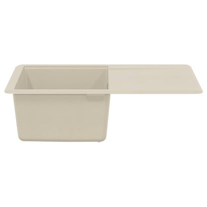 Sink Beige 670 x 460 mm 80% Quartz and 20% Resin