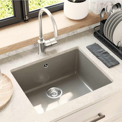 Sink Grey 530 x 460 mm 80% Quartz and 20% Resin