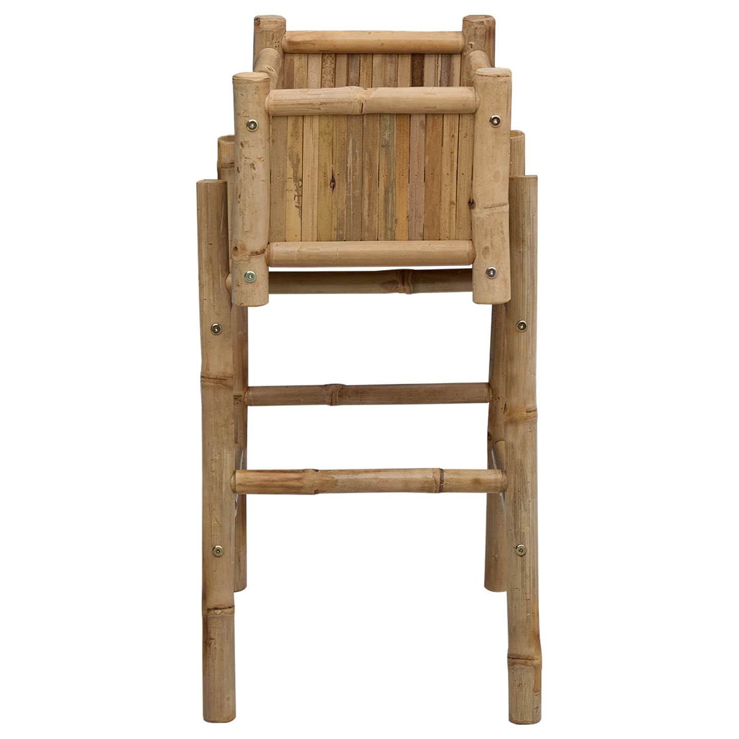 Garden Planter with Holder Natural 19.69 x 14.96 x 29.13 in