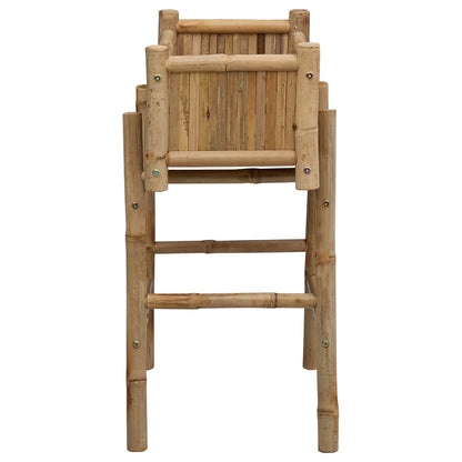 Garden Planter with Holder Natural 19.69 x 14.96 x 29.13 in
