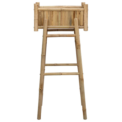 Garden Planter with Holder Natural 19.69 x 14.96 x 44.88 in