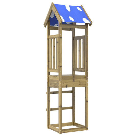 Play Tower Brown 52.5 x 46.5 x 208 cm Solid Impregnated Wood