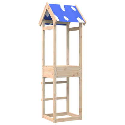 Play Tower Brown 52.5 x 46.5 x 195 cm Solid Pine Wood