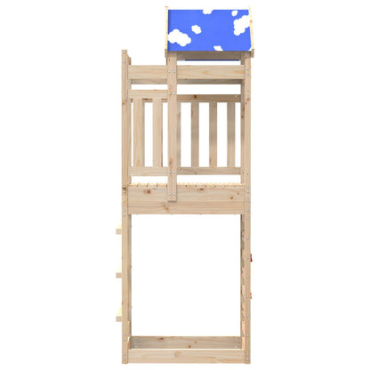Play Tower Brown 85 x 52.5 x 239 cm Solid Pine Wood