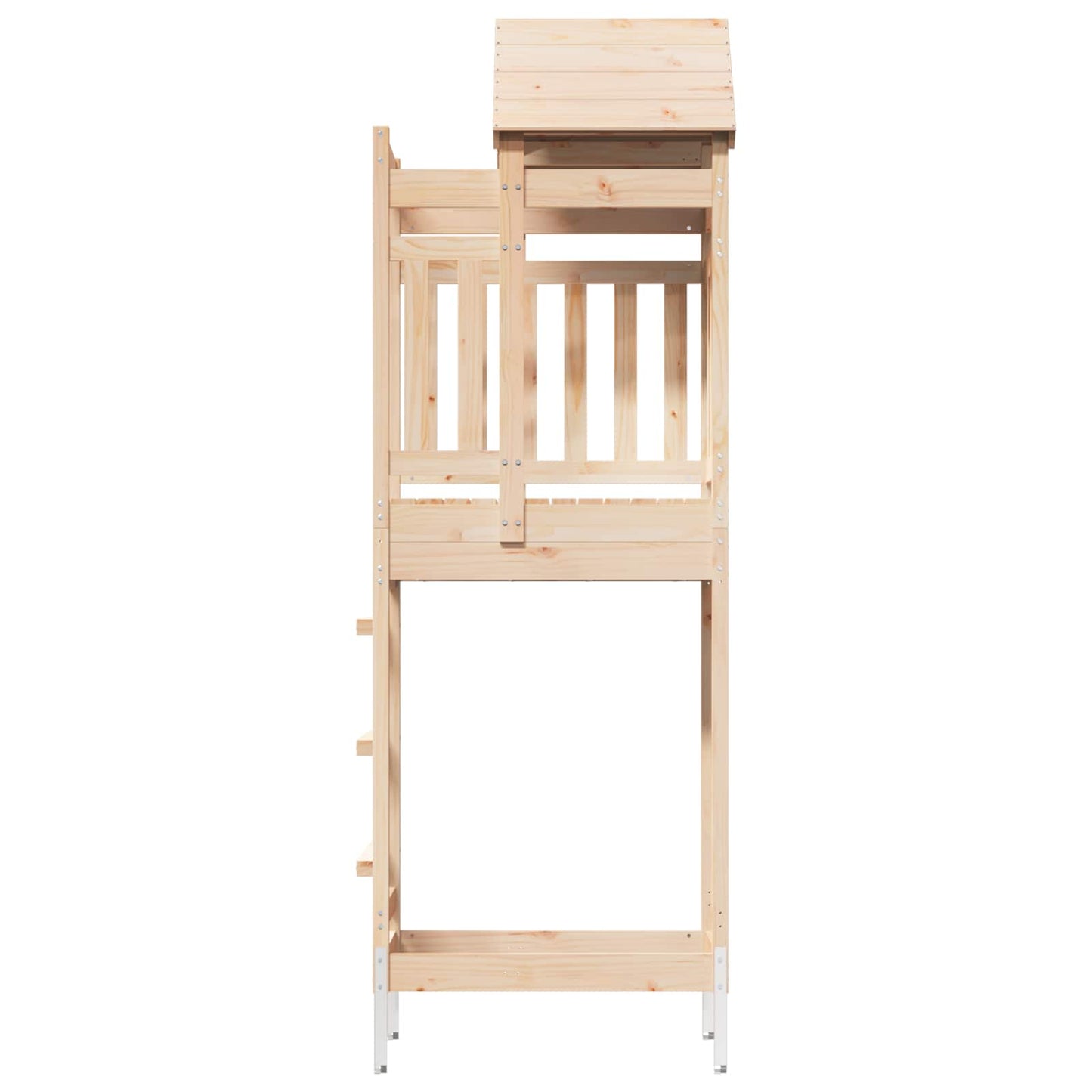 Play Tower Brown 52.5 x 85 x 238 cm Solid Pine Wood