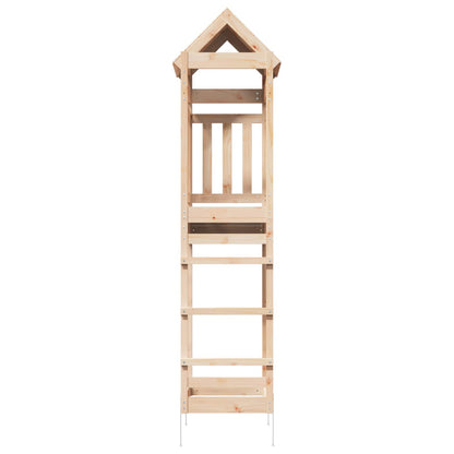 Play Tower Brown 52.5 x 85 x 238 cm Solid Pine Wood