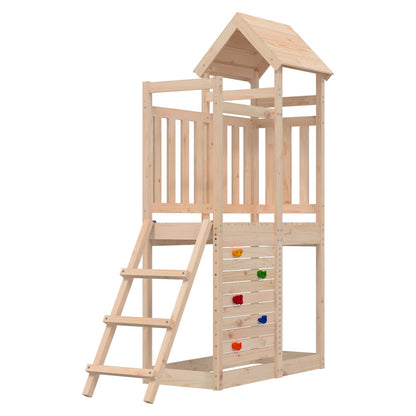 Play Tower Brown 110.5 x 52.5 x 214 cm Solid Pine Wood
