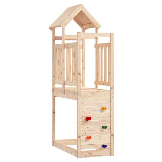Play Tower Brown 53 x 110.5 x 214 cm Solid Pine Wood