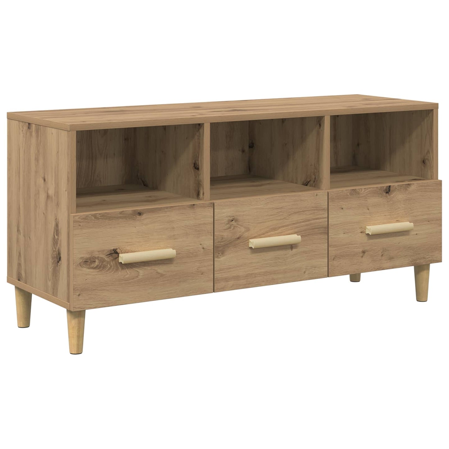 TV Cabinet 102 x 36 x 50 cm Artisian Oak Engineered Wood