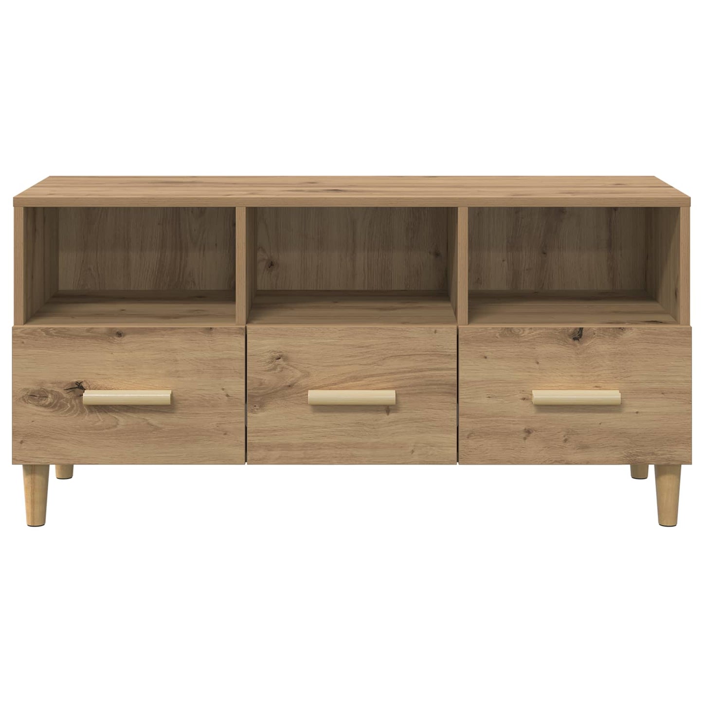 TV Cabinet 102 x 36 x 50 cm Artisian Oak Engineered Wood